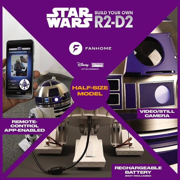 Build Your Own R2-D2 With Fanhome's Star Wars Subscription Service