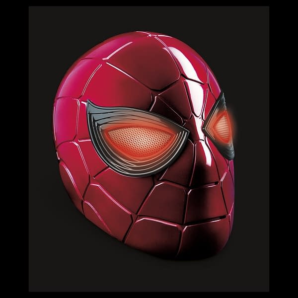 Hasbro Announces Replica Spider-Man Marvel Legends Iron Spider Helmet