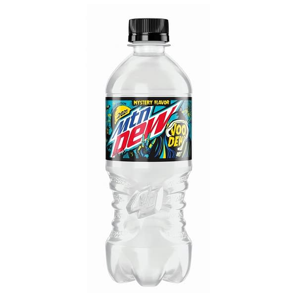 A look at the 20 Oz bottle of MTN DEW Voo-Dew, courtesy of PepsiCo.