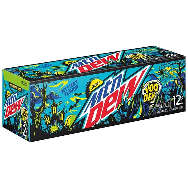 A look at the 12-pack can box, courtesy of PepsiCo.