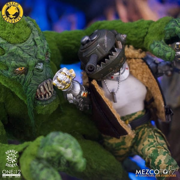 Mezco Toyz Unveils New Rumble Society Member: Hawk P-40