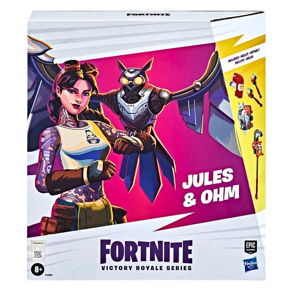 Fortnite Jules and Ohm Arrive at Hasbro with New Victory Royale Figure