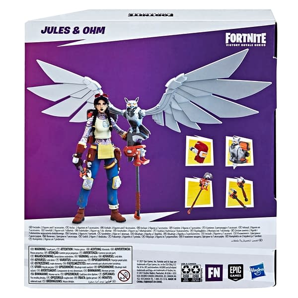 Fortnite Jules and Ohm Arrive at Hasbro with New Victory Royale Figure