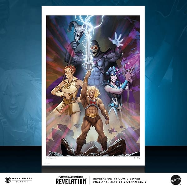 Masters of the Universe Revelations #1 Sejic Print
