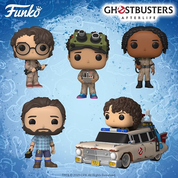 Things Get Paranormal with Ghostbuster: Afterlife Pops from Funko