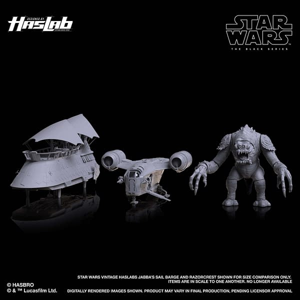 Hasbro Finally Reveals Star Wars: The Black Series Rancor HasLab