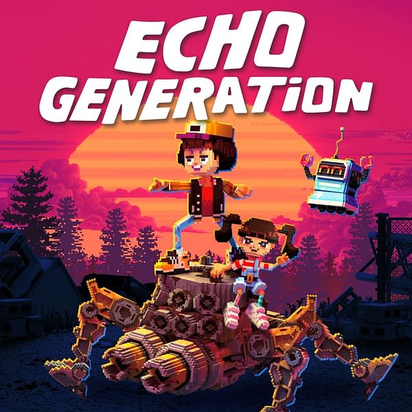 Can you and your ragtag group of friends save the town in Echo Generation? Courtesy of Cococucumber.