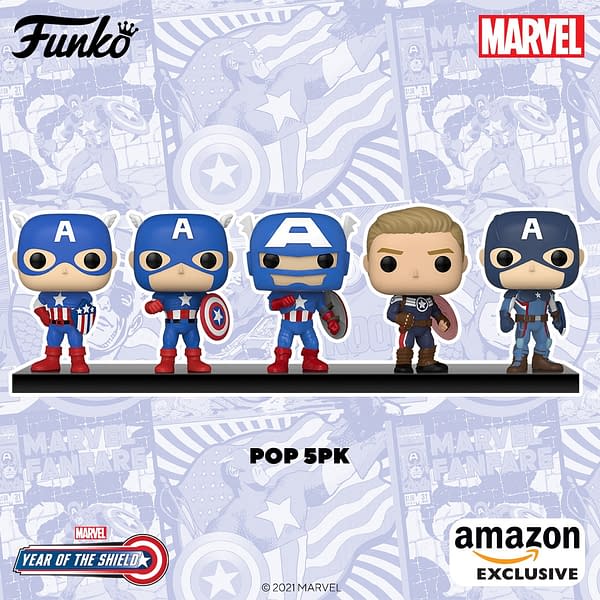 Funko Reveals 5-Pack Pop Sets for The Bad Batch and Captain America