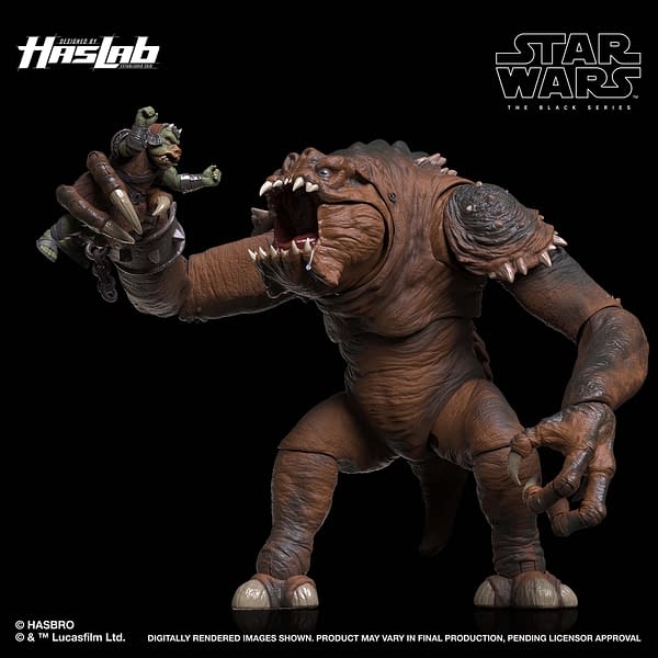 Hasbro Star Wars Rancor Update - Full Paint Deco and Final Unlocks