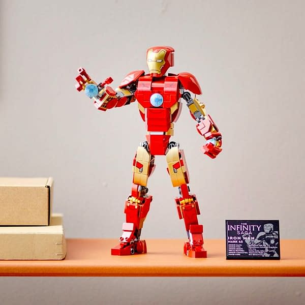 LEGO Reveals Buildable Iron Man from Avengers: Age of Ultron