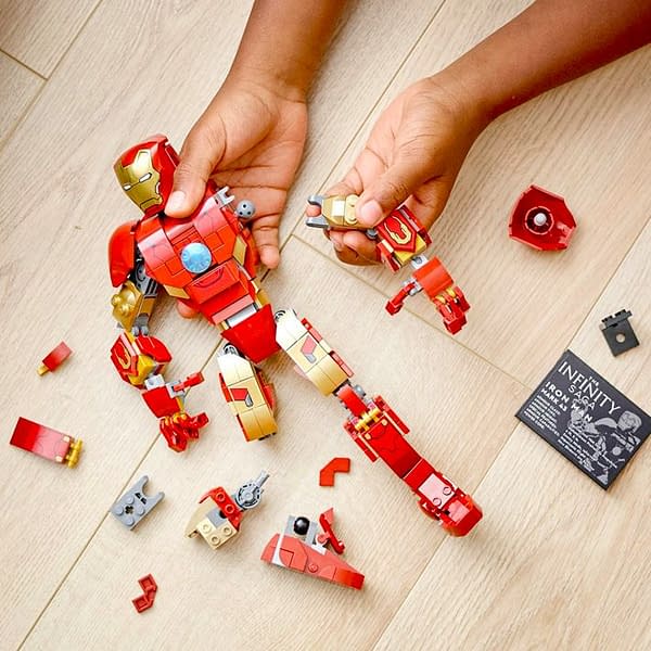 LEGO Reveals Buildable Iron Man from Avengers: Age of Ultron