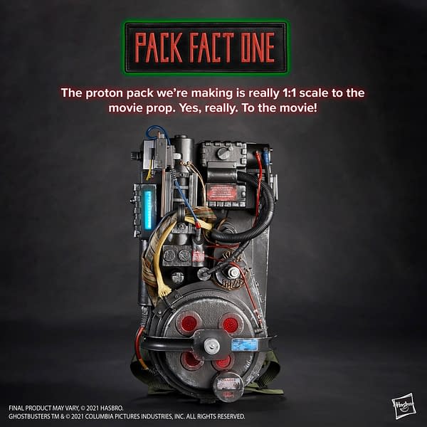 Ghostbusters Plasma Series Proton Pack HasLab Fully Backed