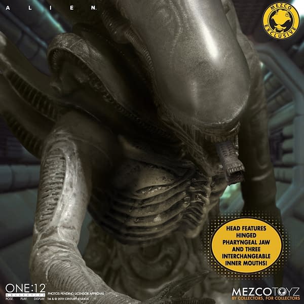 Mezco Toyz Reveals One:12 Collective Alien Xenomorph Concept Edition