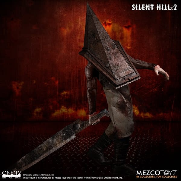 Silent Hill 2 Red Pyramid Thing Comes to Mezco Toyz One:12 Collective