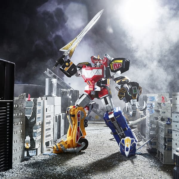 Power Rangers Zord Ascension Project Dino Megazord Has Arrived
