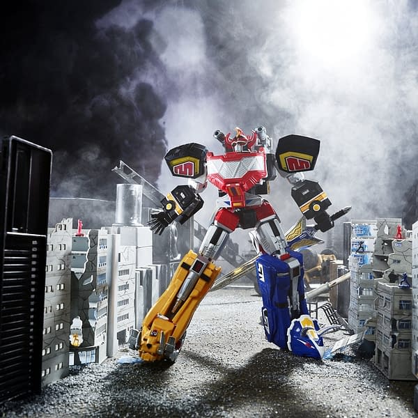 Power Rangers Zord Ascension Project Dino Megazord Has Arrived