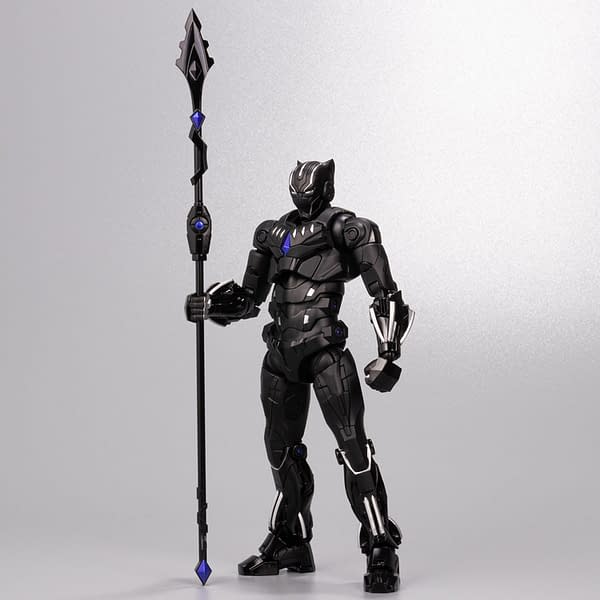Black Panther Gets an Iron Man Upgrade with New Fighting Armor Figure