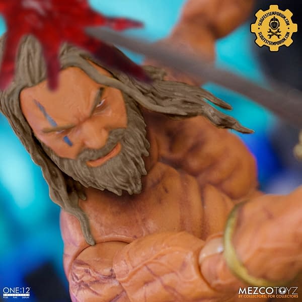 Mezco Toyz Unveils Slugfest's Barbarian Booster Kit for Conan