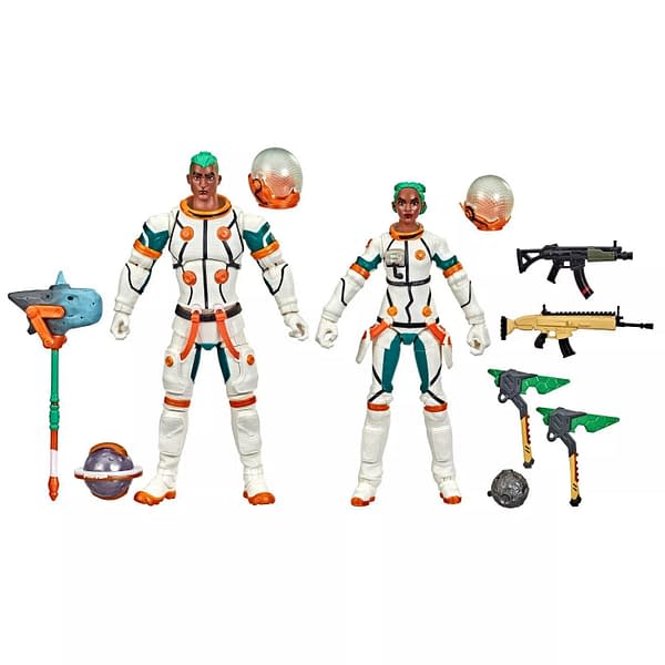 Hasbro Debuts Fortnite Deo and Siona Battle Royale Figure Pack