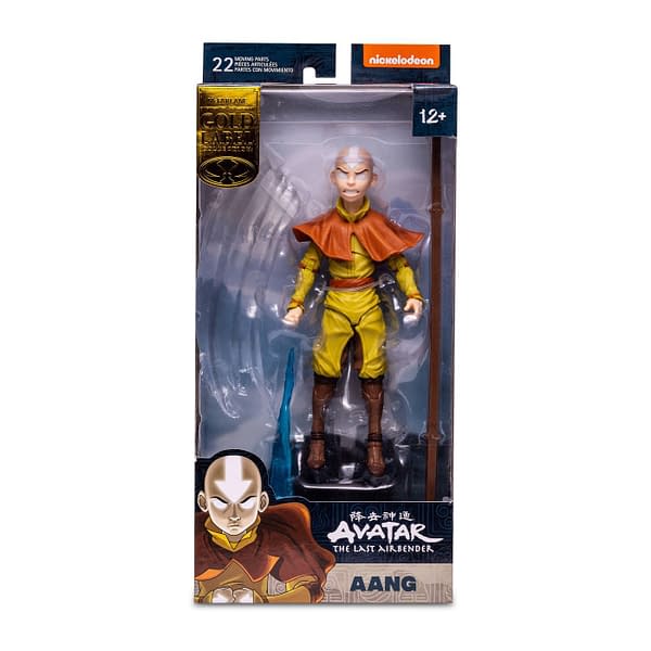 McFarlane Debuts Avatar The Last Airbender Aang Avatar State Figure