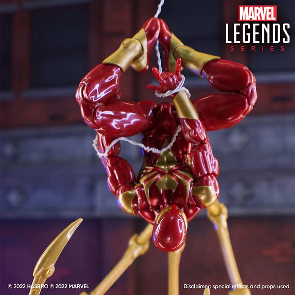 Hasbro Showcases Upcoming Marvel Legends 2022 Iron Spider Figure