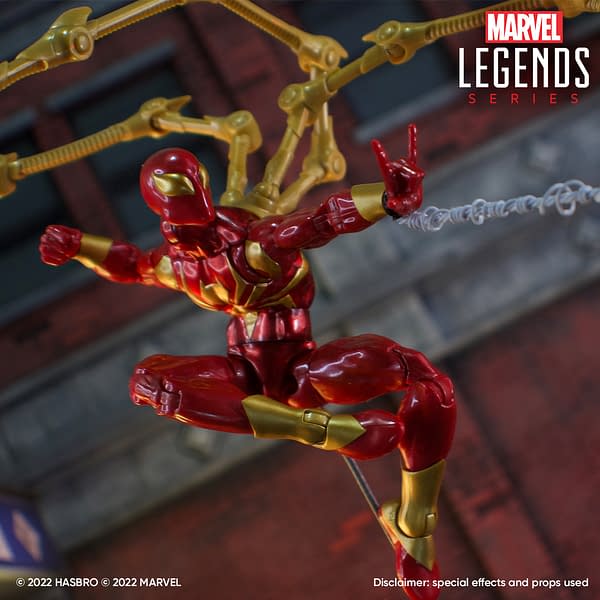 Hasbro Showcases Upcoming Marvel Legends 2022 Iron Spider Figure