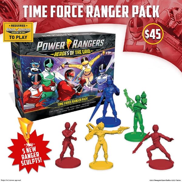 Power Rangers: Heroes Of The Grid Time Force!