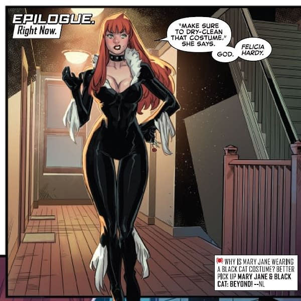 Mary Jane and Black Cat in Amazing Spider-Man #87