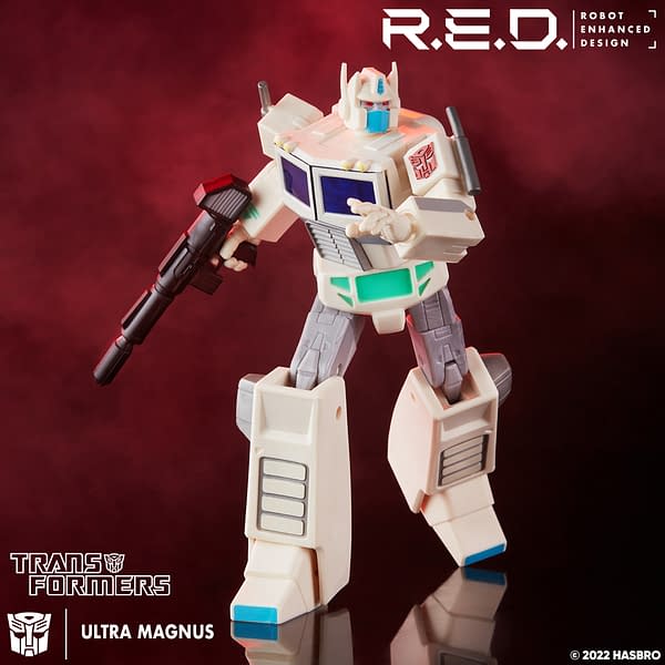 Transformers G1 Ultra Magnus Exclusive R.E.D Figure Arrives from Hasbro