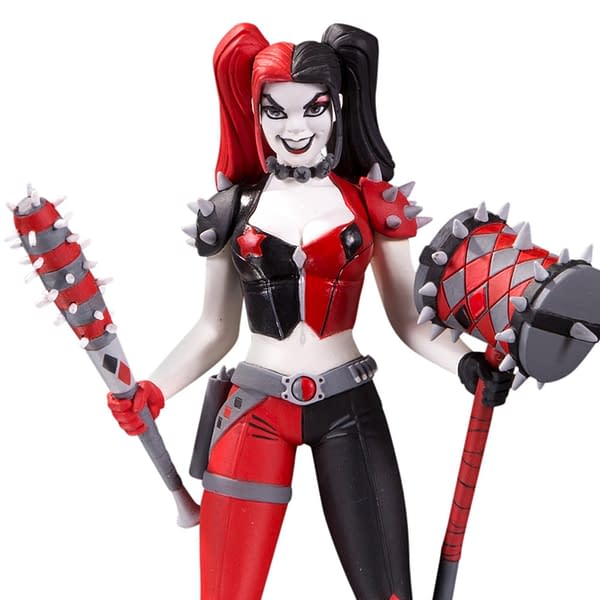 Harley Quinn Red, White, and Black Return via McFarlane Toys