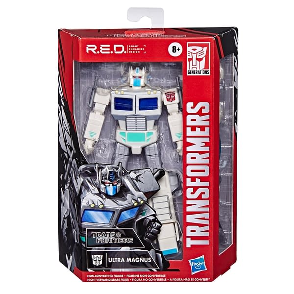 Transformers G1 Ultra Magnus Exclusive R.E.D Figure Arrives from Hasbro