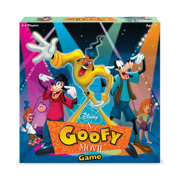 A look at the box art for A Goofy Movie Game, courtesy of Funko Games.