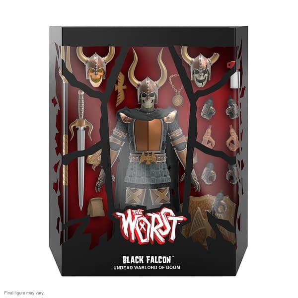 Black Falcon Rises from Super7 as Their Newest The Worst Ultimate Figure