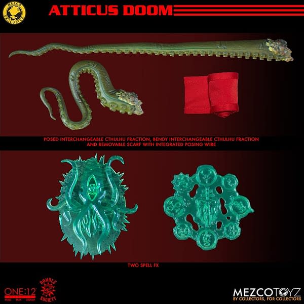 Mezco Toyz Kicks Off Mezco Toyzfair with Rumble Society: Atticus Doom