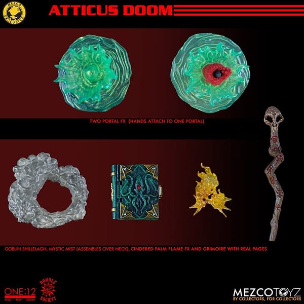 Mezco Toyz Kicks Off Mezco Toyzfair with Rumble Society: Atticus Doom