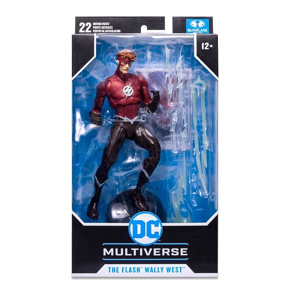 Wally West Flash Enters the Speed Force With McFarlane Toys 