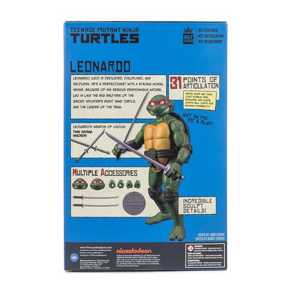 Exclusive TMNT Best of Leonardo Loyal Subjects Figure Arrives 