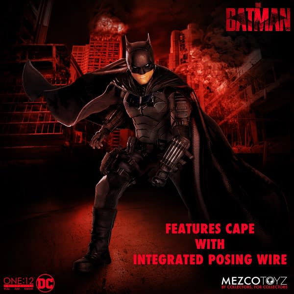 The Batman Comes to Mezco Toyz with One:12 Collective Figure 