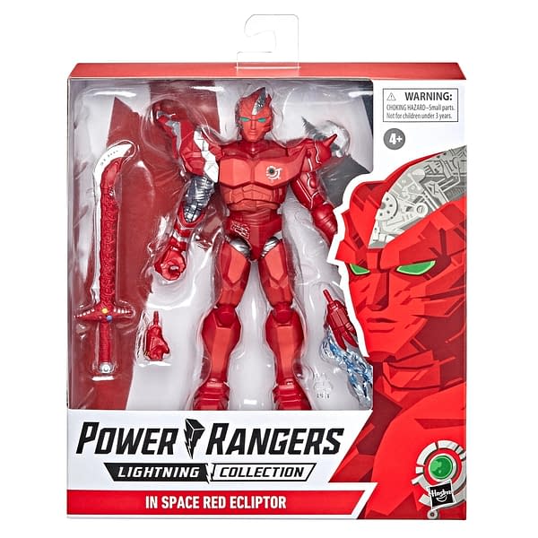 Hasbro Reveals New Power Rangers in Space Figure with Red Ecliptor