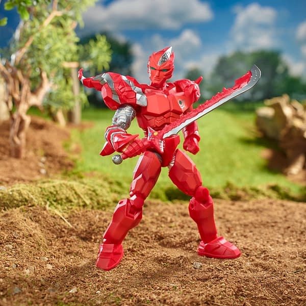 Hasbro Reveals New Power Rangers in Space Figure with Red Ecliptor