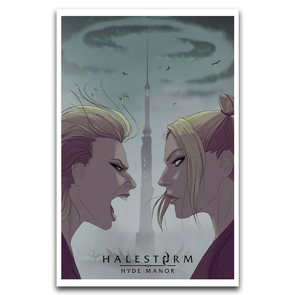Rock Band Halestorm Gets A Graphic Novel, Hyde Manor, For Halloween