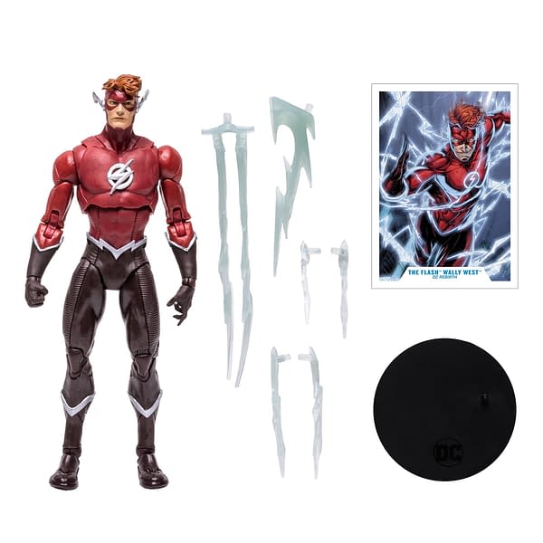 Wally West Flash Enters the Speed Force With McFarlane Toys 