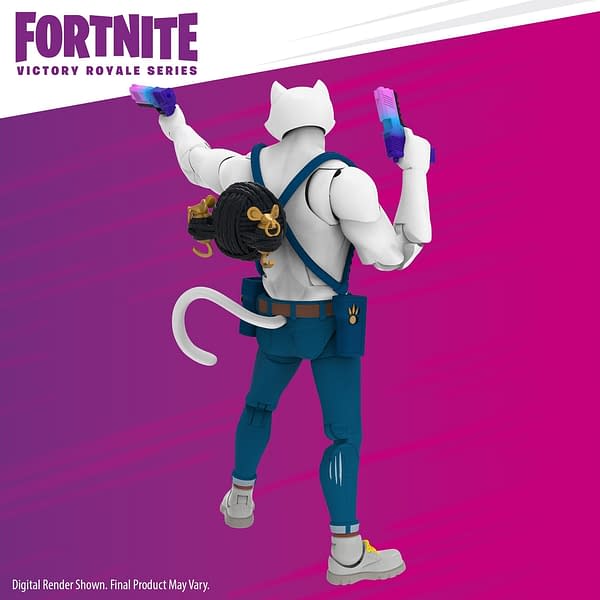 Hasbro Reveals Fortnite Victory Royale Series Meowscles Ghost Variant 