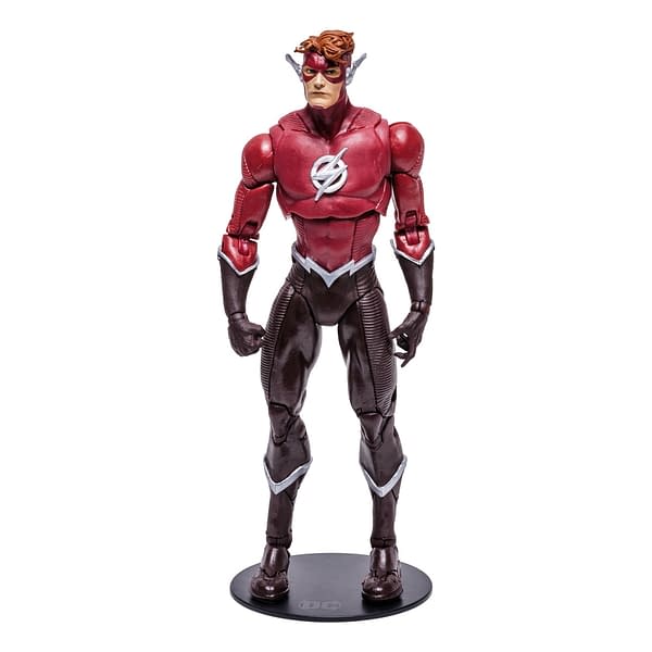 Wally West Flash Enters the Speed Force With McFarlane Toys 