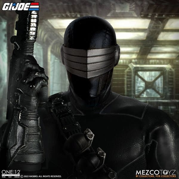 G.I. Joe Snake Eyes Deluxe Edition Deploys with Mezco Toyz