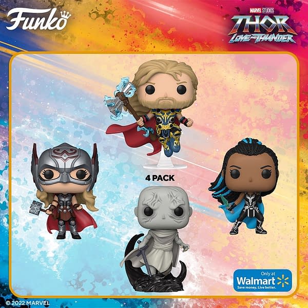 Lighting Strikes as Funko Reveals Thor: Love and Thunder Pops