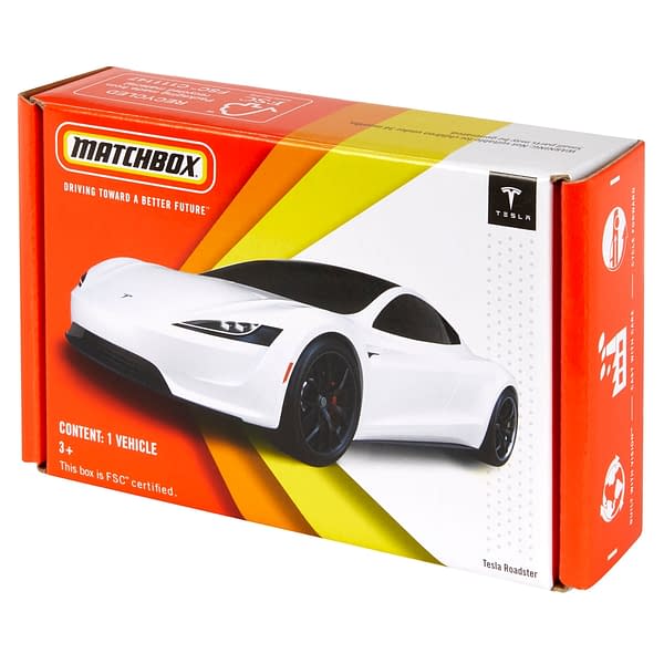 Pre-orders Arrive for Mattel's CarbonNeutral Matchbox Tesla Roadster 
