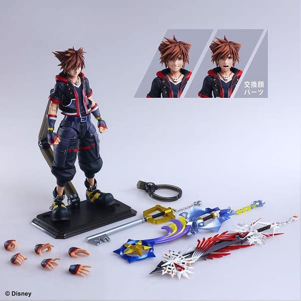 Square Enix Celebrates 20 Years of Kingdom Hearts with Play Arts Sora