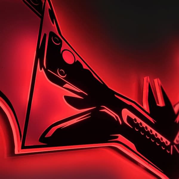 Light Up You Batcave with The Batman Vengeance Batwing Wall Light 