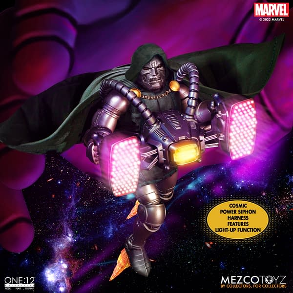 Wield the Power of Doctor Doom with Mezco Toyz Newest One:12 Figure